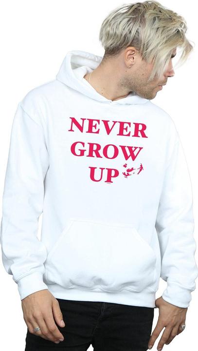 Immagine prodotto Disney Peter Pan Never Grow Up Felpa con Cappuccio Uomo (4XL)