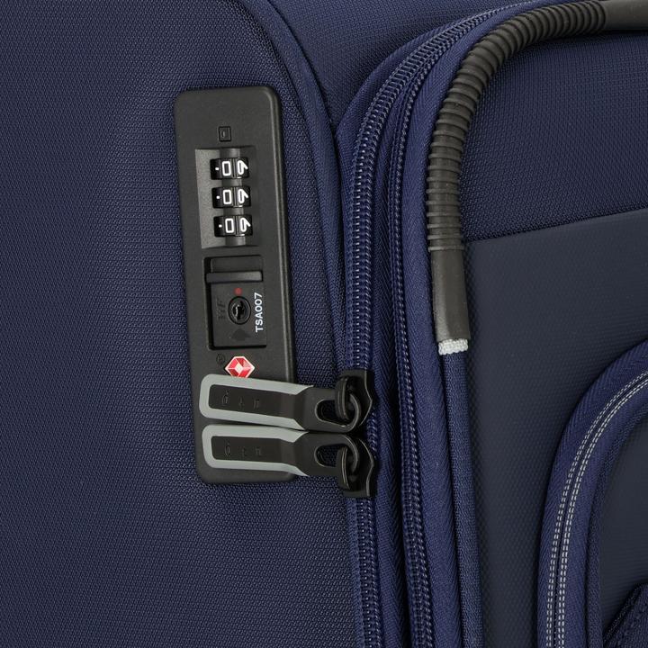 Produktbild D&N Travel Line 9504 4 Rollen Trolley M 67 cm mit Dehnfalte (67 l, M (50 - 90l))