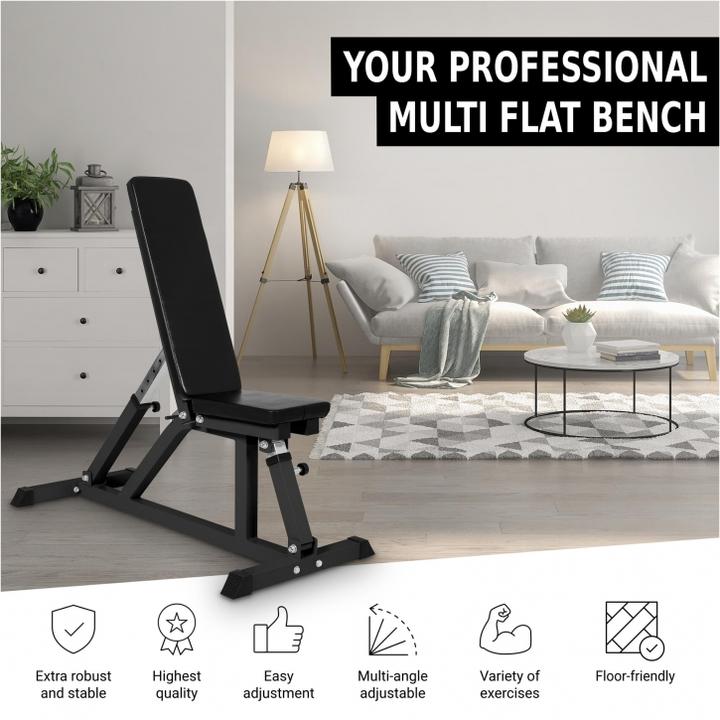 Image du produit Gorilla Sports Banc plat Multi