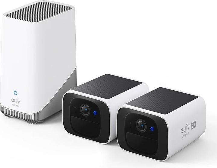 Productafbeelding eufy SOLOCAM S220 2PACK + HOMEBASE 3