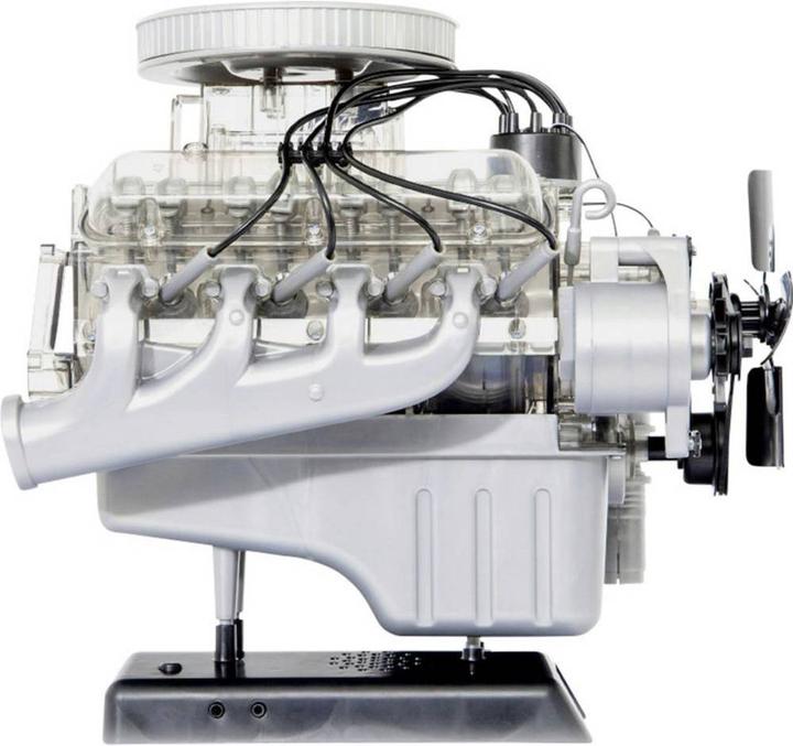 Actual product image Franzis Ford Mustang V8 engine