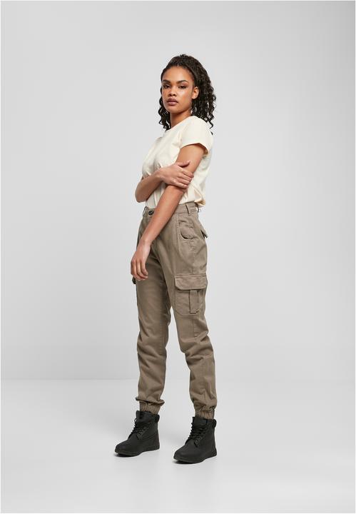 Actual product image Urban Classics Ladies High Waist Cargo Pants (34)