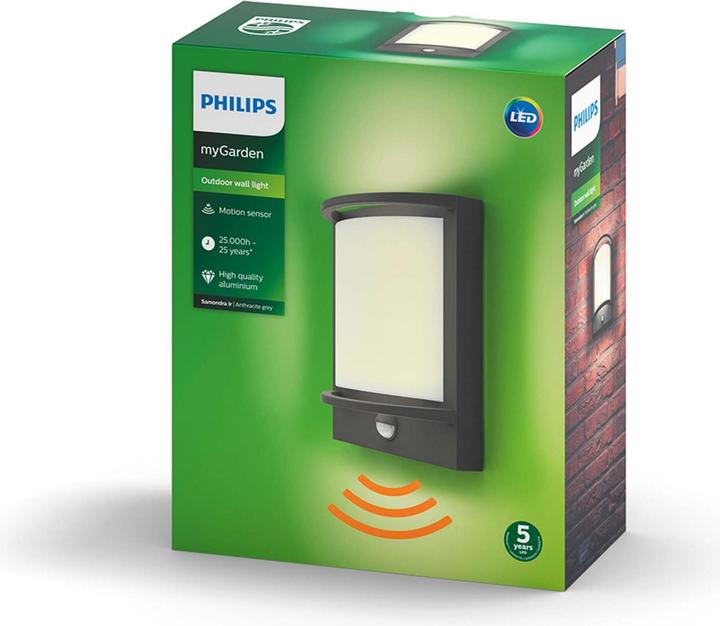 Image du produit Philips Applique murale Samondra IR LED (1200 lm, IP44)