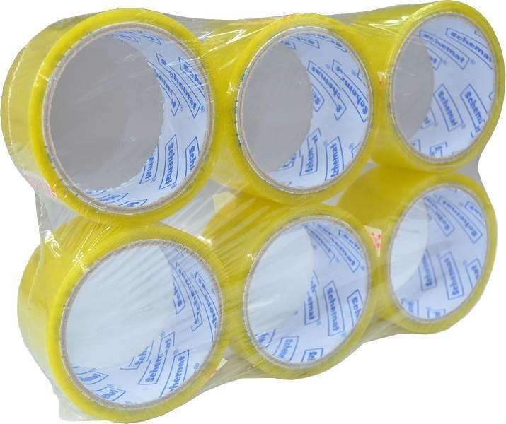 Schemat Klebeband 48mmx45,7m transparent (6 Stück) (48 mm)