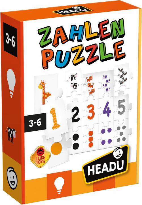 Produktbild Headup Games Headu - Zahlenpuzzle (27 Teile)