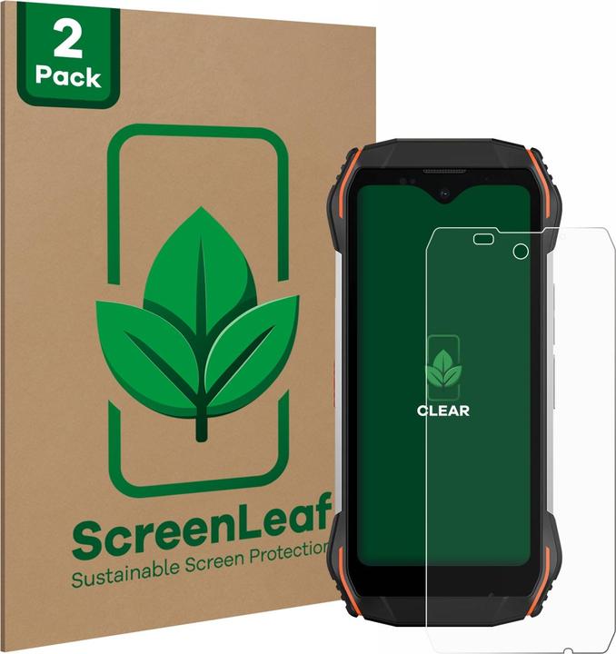 Image du produit ScreenLeaf Film de protection durable Protection d'écran Film clair transparent (2 pièce(s), Blackview P6000)