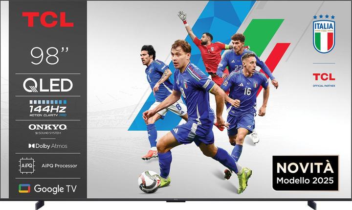 Actual product image TCL 98P8K 98" 4K QLED HDR Smart TV (98", QLED, 4K, 2025)
