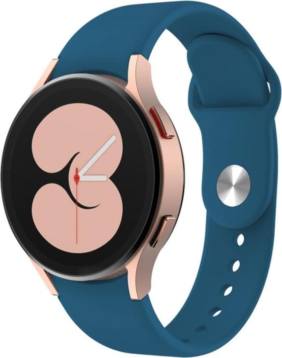 Produktbild König Design Silikon Armband 20mm Uhrenarmband für Samsung Galaxy Watch 4 5 Classic Pro Loop (20 mm, Silikon)