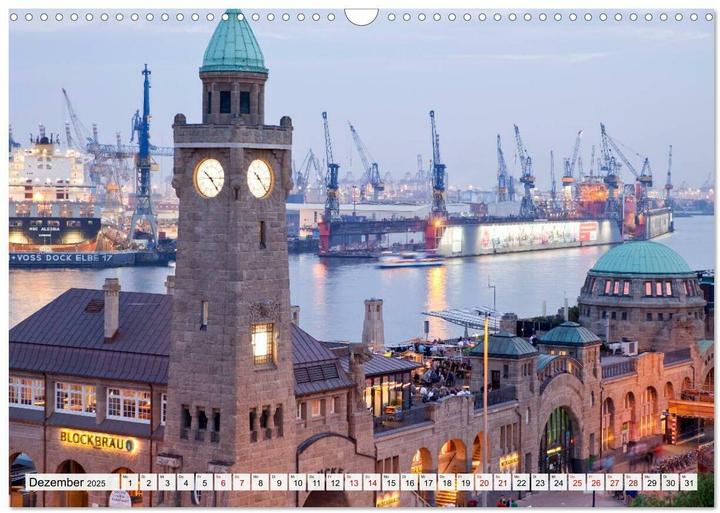 Actual product image Von Dresden bis Hamburg - die Elbe. (Wandkalender 2025 DIN A3 quer), Monatskalender (A3, German)