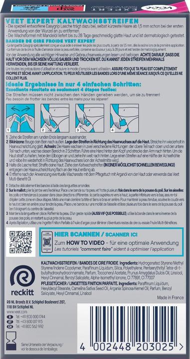 Produktbild Veet Kaltwachsstreifen (16 x, 28 g)