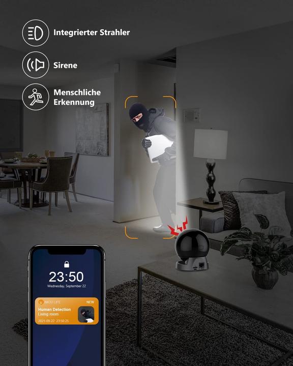 Image du produit Imou Ranger Pro, mis à jour, 2MP