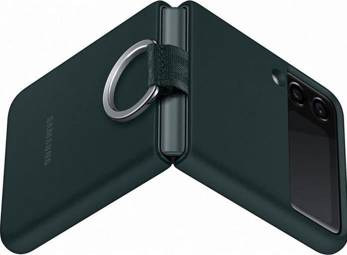 Actual product image Samsung Silicone cover with ring (Samsung Galaxy Z Flip3)