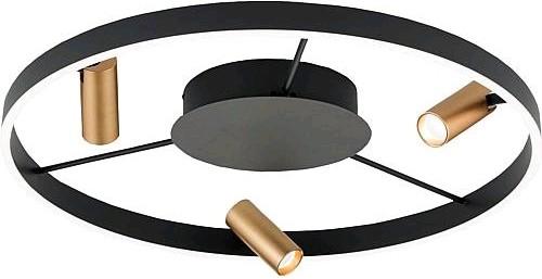 Actual product image Orion LED ceiling light 3000K 50W DL 7686 black gold (3000 lm)