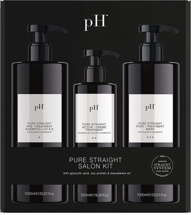 Immagine prodotto pH Kit salone Pure Straight (Set per la cura dei capelli)