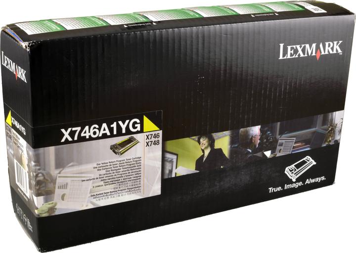 Image du produit Lexmark X746a1yg (Y)
