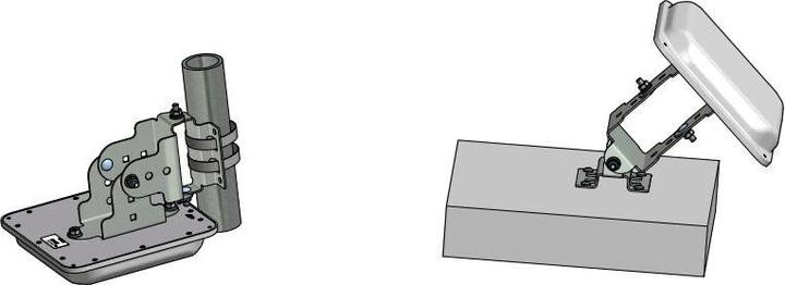 Actual product image HPE AP-ANT-MNT-3 AP-ANT-25A/28/35A/38 Azimuth and E JW020A