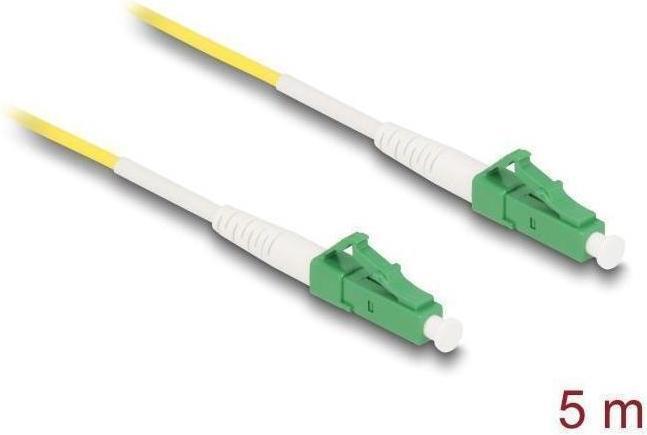 Immagine prodotto Delock 83232 - Cavo in fibra ottica LC-APC a LC-APC Simplex monomodale OS2 5 m (U/FTP, 5 m)