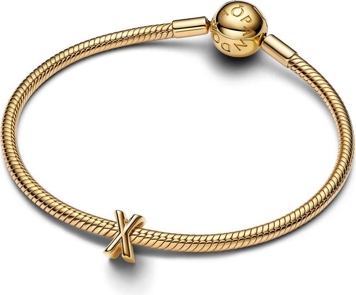 Image du produit Pandora Alphabet-Mini-Charm: Ihre Persönliche Botschaft (Métal, Plaqué or)