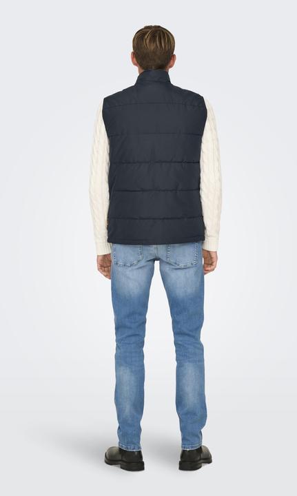 Actual product image Only & Sons Onsjake Quilted Vest Otw (S)