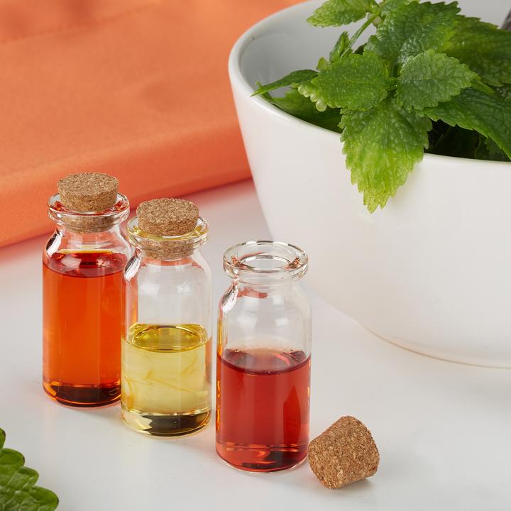 Productafbeelding Relaxdays Mini glazen flesjes (60 Pcs., 0.01 l)