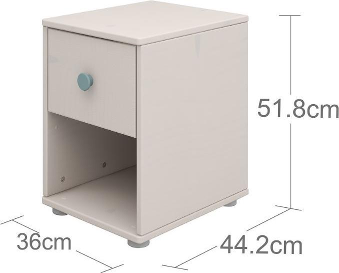 Actual product image Flexa Chest of drawers Classic with 1 drawer (44.5 x 36 x 52 cm)