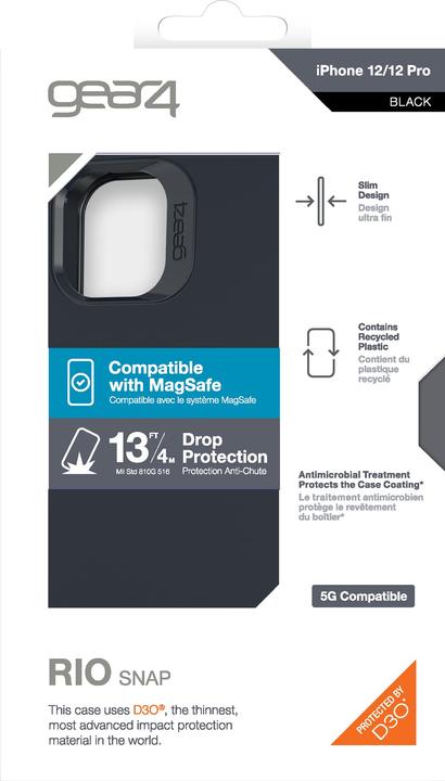 Immagine prodotto gear4 Rio Snap (Apple iPhone 12)