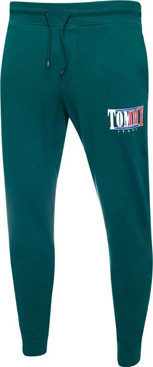 Actual product image Tommy Hilfiger Mens TJM Slim Essential Graphic Pant Knitted Trousers, Dark Turf Green, L (L)