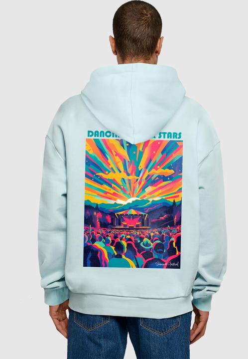 Immagine prodotto Merchcode Felpa con cappuccio oversize Dance Under Stars - 170075 (XL)