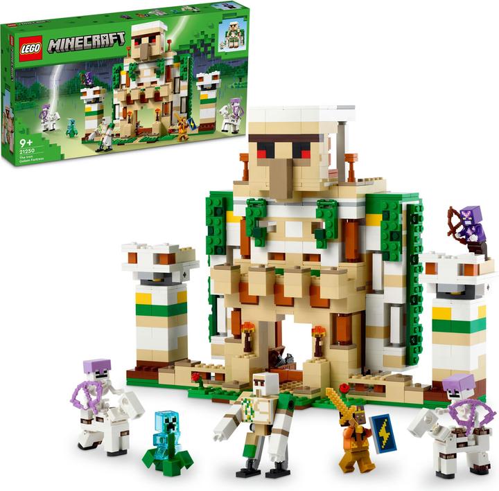 Produktbild LEGO Die Eisengolem-Festung (21250, LEGO Minecraft)