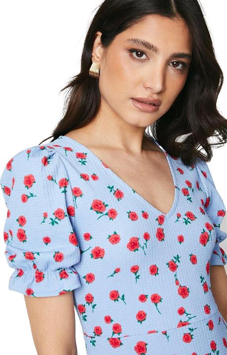 Immagine prodotto Dorothy Perkins Vestito Midi Rosa Scollo a V Maniche Corte Donna (38)