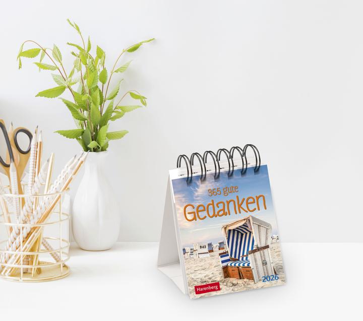 Actual product image Harenberg 365 gute Gedanken Mini-Geschenkkalender 2026 (German)