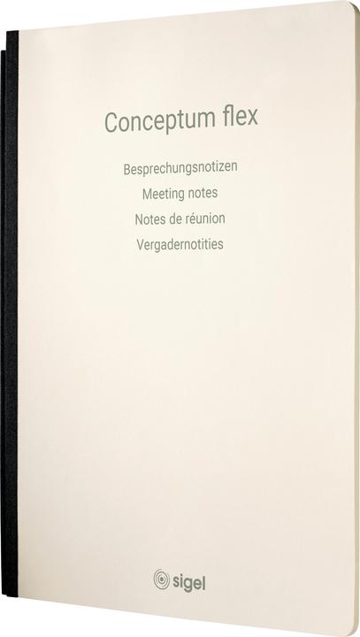 Produktbild Sigel Notizheft Conceptum flex A4, Kariert, Hellbraun (A4, Kariert, Weicher Einband)