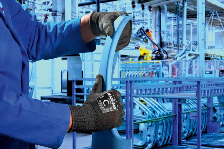 Produktbild Mapa Professional Handschuhe 34643010 Nitril Schwarz (10)
