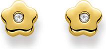 Image du produit Natsumi Schmuck Boucles d'oreilles fleur en or 18K/750 (750/18 K Or jaune)