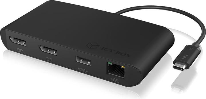 Produktbild Icy Box IB-DK406-TB3 (Thunderbolt, 1 Ports)