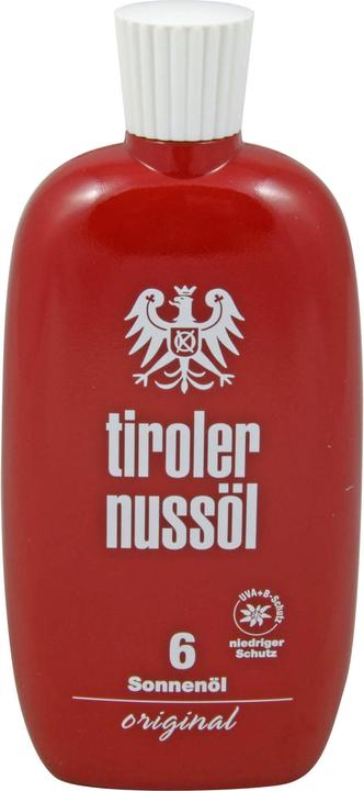 Produktbild Dr Seidel Tiroler Nussöl original Sonnenöl Wasserfest LSF 6, 150 ml Öl (Sonnenöl, Bis SPF 10, 150 ml)