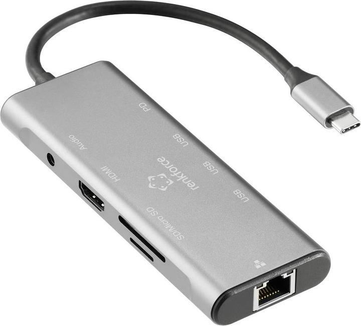 Produktbild Renkforce RF-DKS-904 (USB-C, 9 Ports)