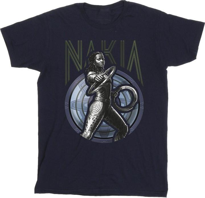 Wakanda Forever Nakia Shield TShirt (S)