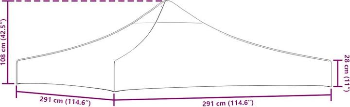 Produktbild VidaXL Hyazintha (290 cm, 290 cm)