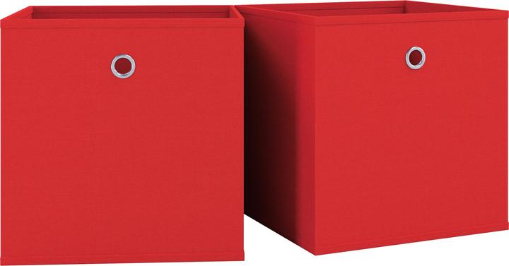 Produktbild VCM 2er Set Stoff Faltbox Klappbox Boxas (27 x 27 cm)
