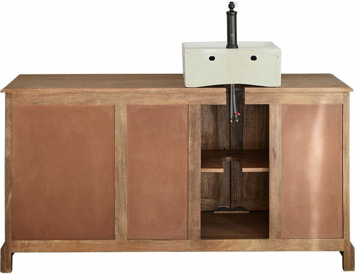Produktbild Loberon Waschtisch Dorchester braun/weiss