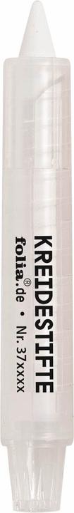 Produktbild Folia Kreidestifte Set WEISS (Weiss, 5 x)