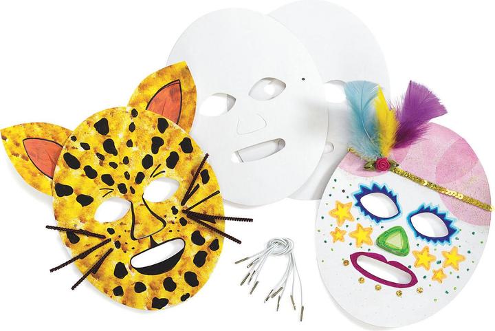 Immagine prodotto Colorations Colorare - Crea e decora le tue maschere di cartone, se