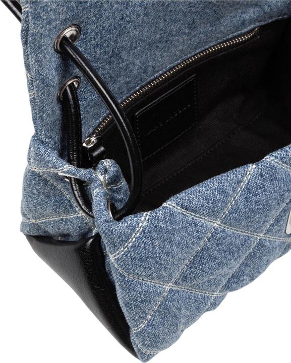 Immagine prodotto Marc Jacobs the mini dual shoulder bag in quilted denim color indigo blue