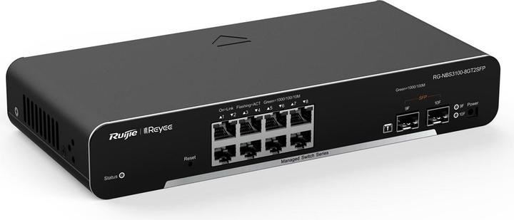 Immagine prodotto Ruijie Networks RG-NBS3100-8GT2SFP Switch di rete gestito L2 Gigabit Ethernet (10/100/1000) Alimentazione o (8 Porti)