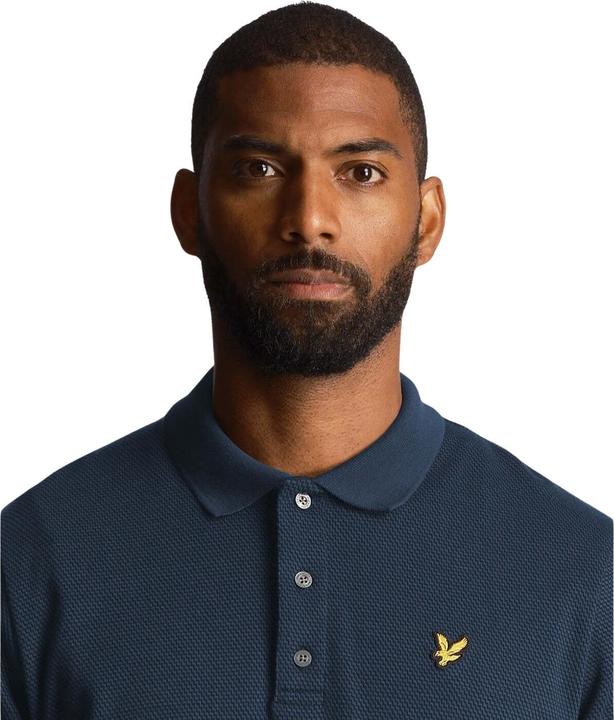 Actual product image Lyle and Scott polo hirt lyle & cott tonal texture (S)
