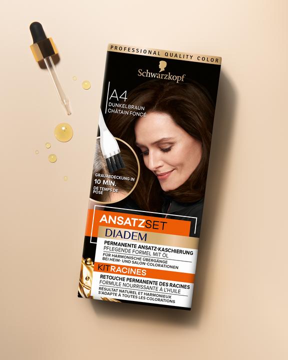 Image du produit Schwarzkopf Ansatzset Diadème (R4 Marron foncé)
