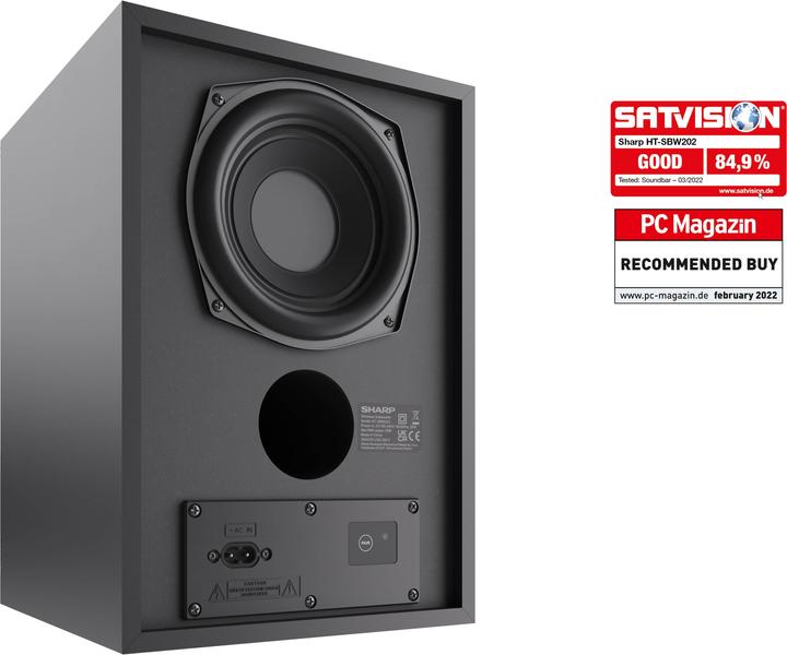 Productafbeelding Sharp HT-SBW202 (200 W, 2.1 kanalen)