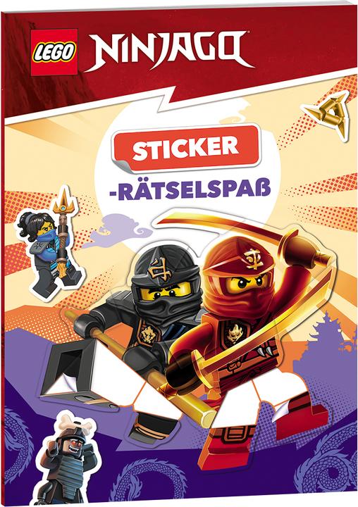 Produktbild Lego Ninjago – Sticker-Rätselspass