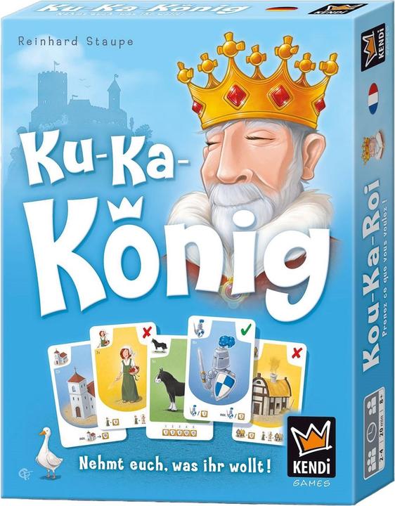 Produktbild Kendi Games Ku-Ka-König (mult) (Deutsch, Französisch, Italienisch, Englisch)